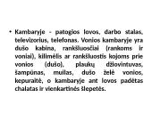 Reikalavimai kambarių įrengimui viešbučiuose 8 puslapis
