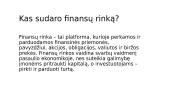 Finansų rinka (skaidrės) 2 puslapis