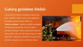 Gaisrų gesinimo būdai ir medžiagos (skaidrės) 11 puslapis