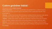 Gaisrų gesinimo būdai ir medžiagos (skaidrės) 9 puslapis