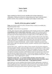 J. Aputis. Novelių analizė