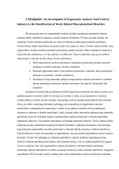  Ergonomikos straipsnių analizė 4 puslapis