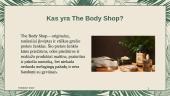 Verslo sėkmė: The Body Shop 3 puslapis