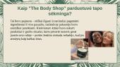 Verslo sėkmė: The Body Shop 7 puslapis