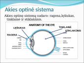 Akies optinės savybės. Skaidrės 2 puslapis