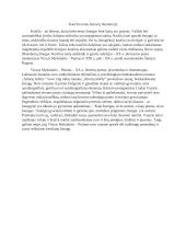 Kančios tema lietuvių literatūroje. Pastraipa