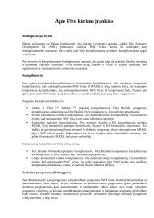 Adobe Flex dokumentacija 14 puslapis