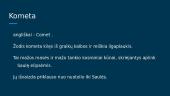 Skaidrės apie kometas 2 puslapis