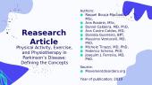 Physical Activity and Physiotherapy in Parkinson’s Disease 2 puslapis