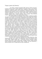 Žmogaus ir gamtos ryšys literatūroje (rašinys)