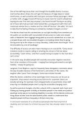 Disabled people's life 2 puslapis