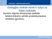Etologija (skaidrės) 5 puslapis