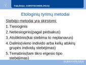 Etologija (skaidrės) 8 puslapis
