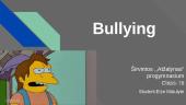 Bullying presentation