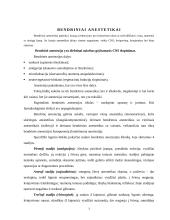 Anestetikai ir jų poveikis žmogaus organizmui 3 puslapis