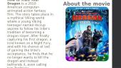 How to train your dragon 2 puslapis