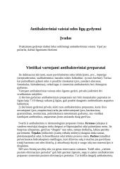 Antibakteriniai vaistai odos ligų gydymui 1 puslapis