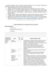 Atnaujintas gamtos mokslų ilgalaikis planas 5 klasei (2023 m.) 2 puslapis