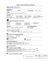 Medinių stogo elementų skaičiavimo ataskaita 3 puslapis