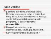 Kaip tvarkyti informaciją kompiuteryje 8 puslapis