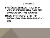 Romėniški skaičiai 5 puslapis