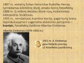 Atomo sandaros ir elementariųjų dalelių  tyrimo istorija 12 puslapis