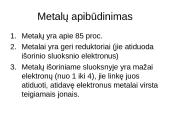Metalai, nemetalai, metalų korozija: pristatymas 2 puslapis