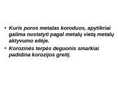 Metalai, nemetalai, metalų korozija: pristatymas 20 puslapis