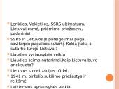 Lietuva Antrojo pasaulinio karo metais (skaidrės) 12 puslapis