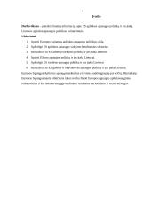 Aplinkosauga Lietuvoje ir Europos Sąjungoje (ES) 2 puslapis