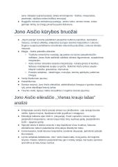 Jono Aisčio kūrybos konspektas 3 puslapis