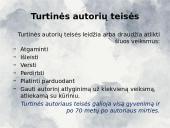 Autorių teisės. Informatikos skaidrės 4 puslapis