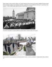 Sausio 13-oji – Laisvės gynėjų diena, Lietuvos valstybinė šventė 4 puslapis