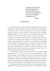 Ar atsitiktinumai gyvenime yra apgalvoti veiksmai? 3 puslapis