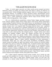 Vaiko pasaulis lietuvių literatūroje (kalbėjimas)