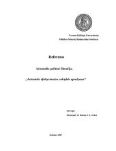 Aristotelio efektyviausios valstybės aprašymas