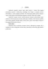 Intelektinės transporto sistemos Lietuvoje 3 puslapis