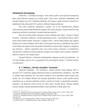 Atlantizmo ir europeizmo santykis vieningos Europos politikoje 4 puslapis