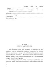Socialinės apsaugos ekonomikos rašto darbas 2 puslapis