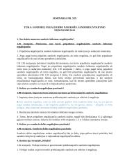 Civilinė teisė. Sandorių negaliojimo pasekmės. Sandorio įvykdymo neįmanomumas