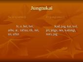 Jungtukai: ir, kad, bet, o 6 puslapis