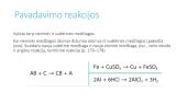 Cheminių reakcijų tipai 4 puslapis