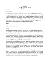 Maironis „Spjauki, drauguži, į viską!“ eilėraščio analizė