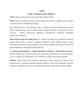 Novelė „Vakarėjant gražios dobilienos“