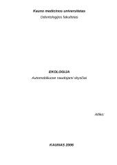 Automobiliuose naudojami skysčiai