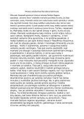 2 pastraipos: Moters vaizdavimas literatūros kūriniuose, Kodėl sunku būti teisingam?