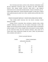 Bankininkystės bei bankų raida Lietuvoje 17 puslapis