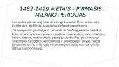 Leonardo da Vinci - pristatymo skaidrės 3 puslapis
