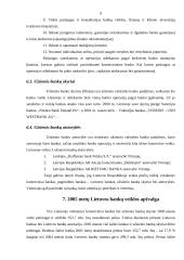 Bankų sistema Lietuvoje, bankų veikla, klasifikacija bei tikslai 8 puslapis