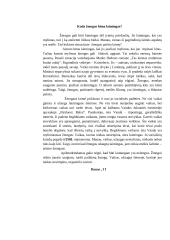 Kada žmogus būna laimingas? (rašinys)